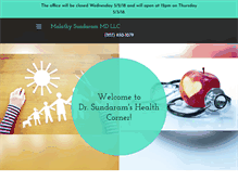 Tablet Screenshot of drsundaram.net